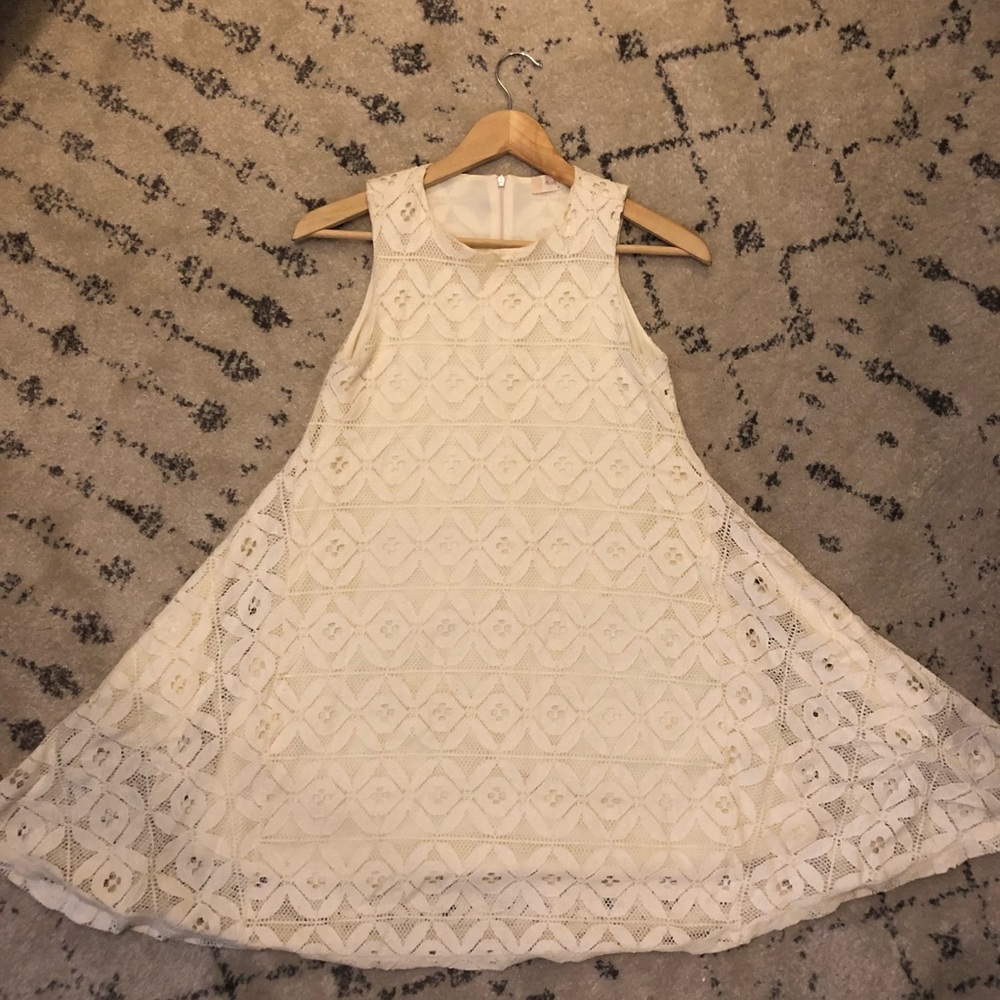 Cream lace dress - Altar’d State
